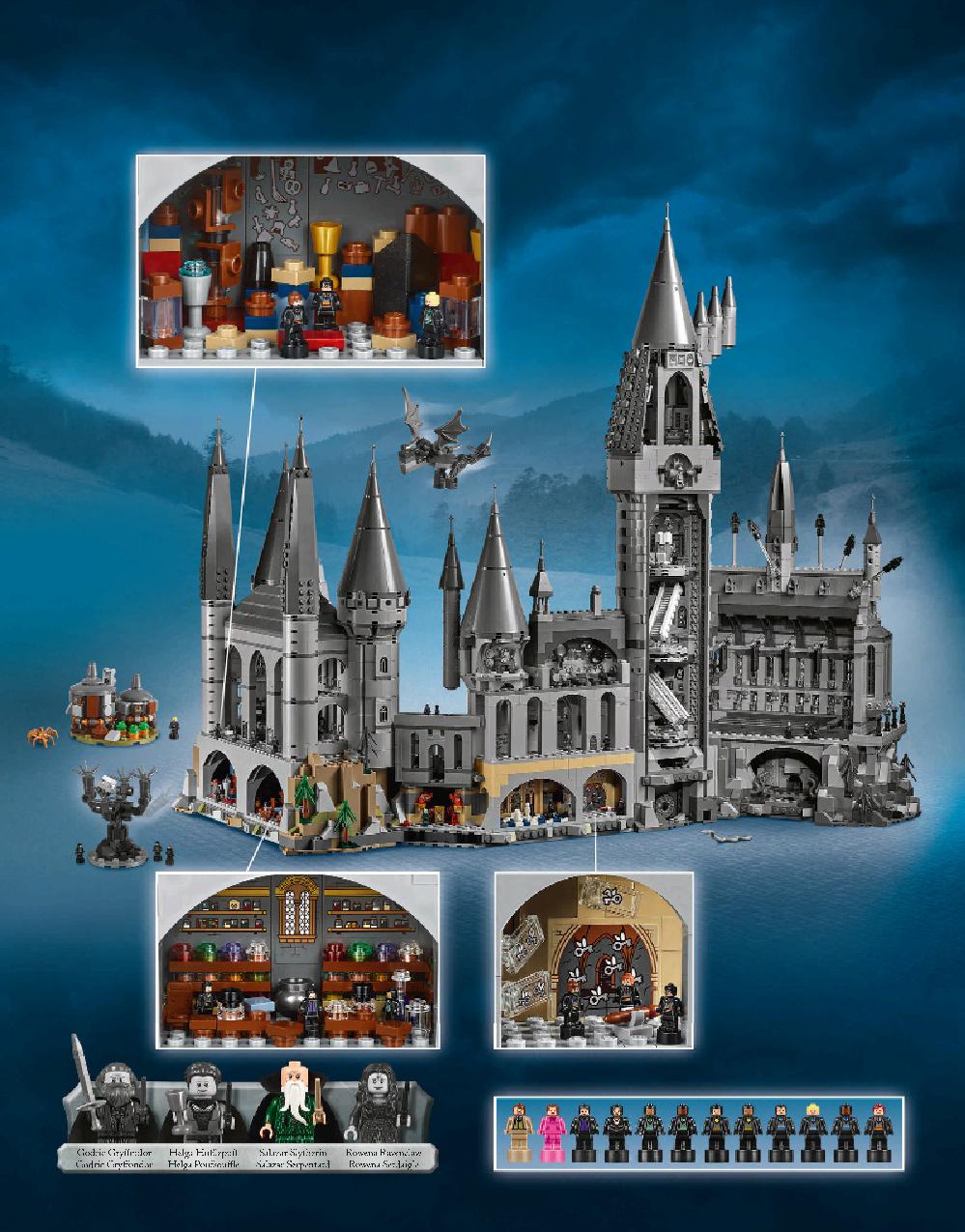 Hogwarts Castle 71043 LEGO information LEGO instructions 3 page