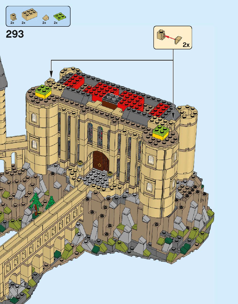Hogwarts Castle 71043 LEGO information LEGO instructions 144 page