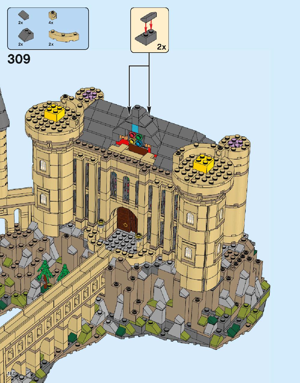 Hogwarts Castle 71043 LEGO information LEGO instructions 160 page