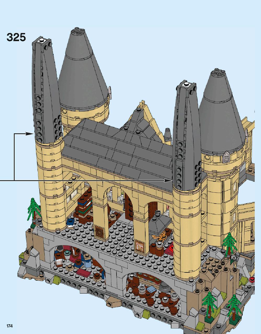 ホグワーツ城 71043 レゴの商品情報 レゴの説明書・組立方法 174 page