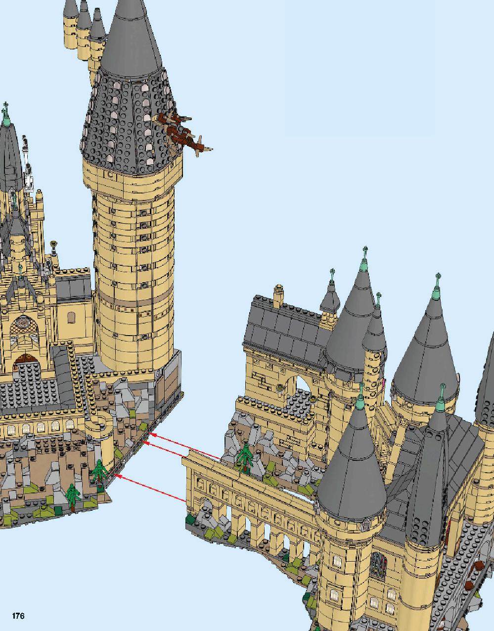 Hogwarts Castle 71043 LEGO information LEGO instructions 176 page