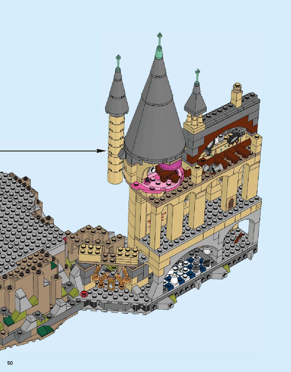 Hogwarts Castle 71043 LEGO information LEGO instructions 50 page