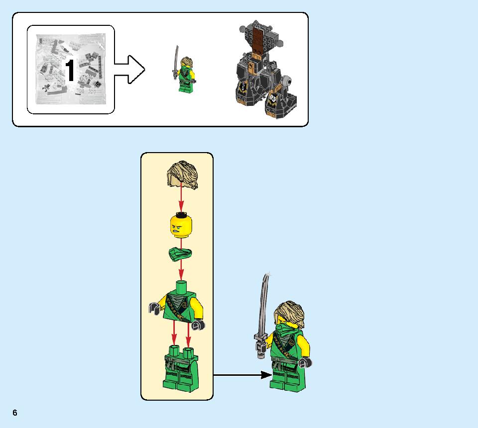 Thunder Raider 71699 LEGO information LEGO instructions 6 page