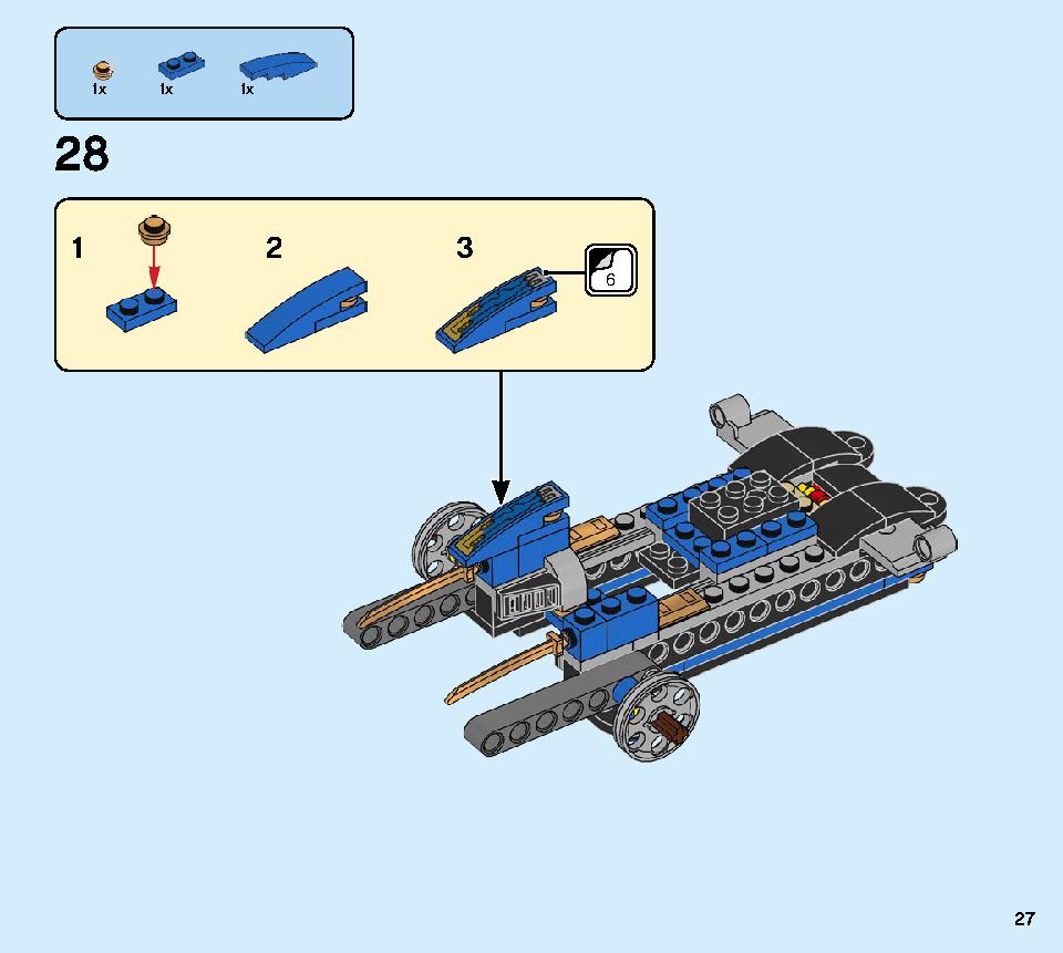 Thunder Raider 71699 LEGO information LEGO instructions 27 page