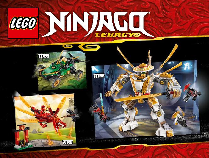 Kai's Fire Dragon 71701 LEGO information LEGO instructions 57 page