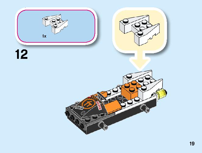 Cole's Speeder Car 71706 LEGO information LEGO instructions 19 page