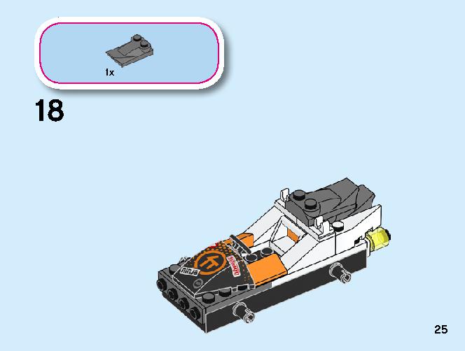 Cole's Speeder Car 71706 LEGO information LEGO instructions 25 page