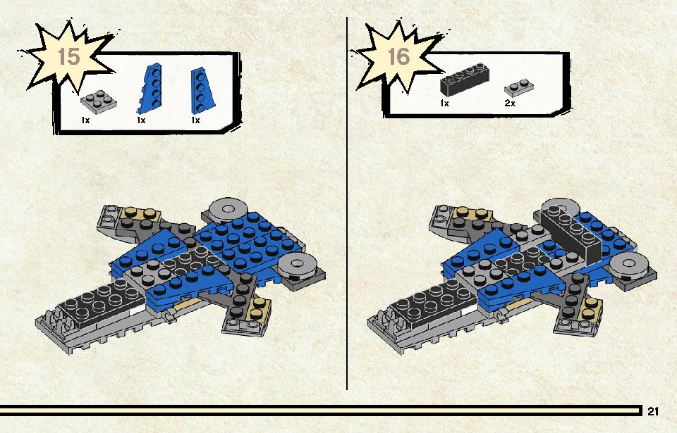 Jay and Lloyd's Velocity Racers 71709 LEGO information LEGO instructions 21 page