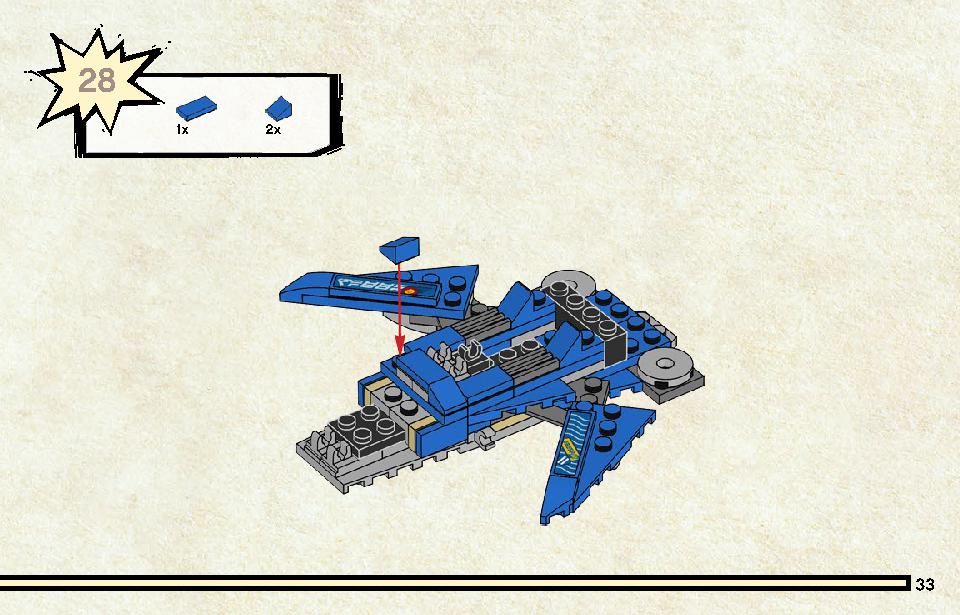 Jay and Lloyd's Velocity Racers 71709 LEGO information LEGO instructions 33 page