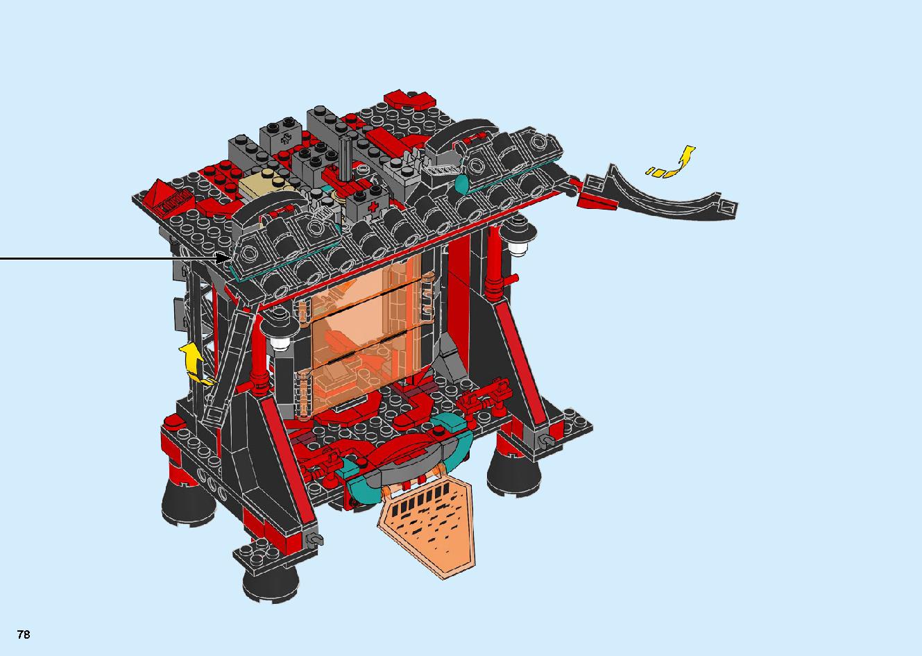 Empire Temple of Madness 71712 LEGO information LEGO instructions 78 page
