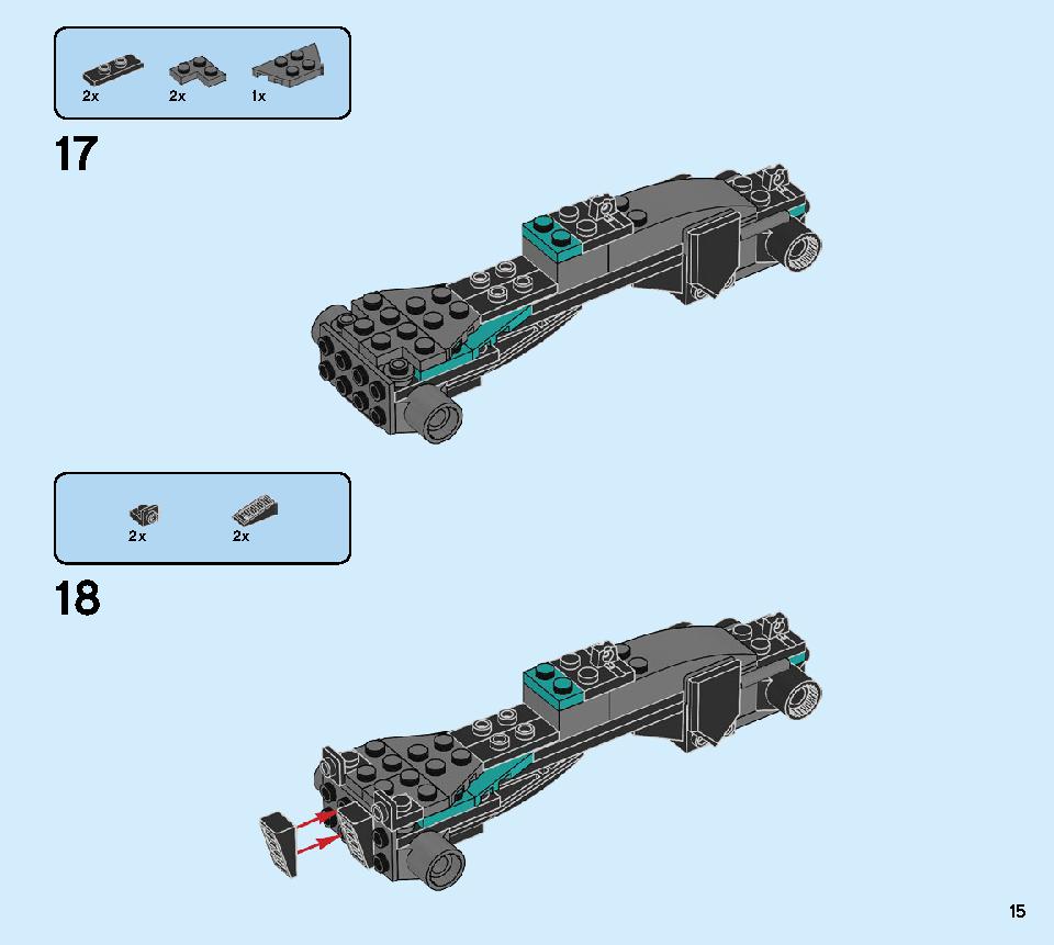 Empire Dragon 71713 LEGO information LEGO instructions 15 page