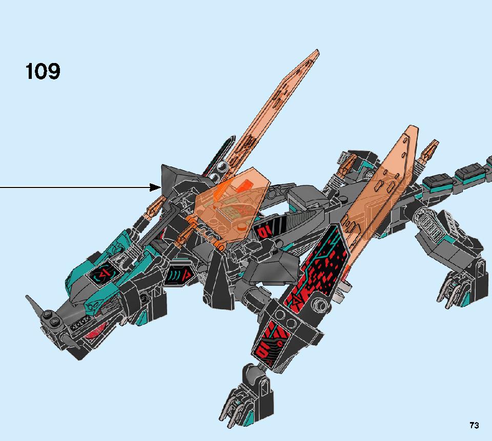 Empire Dragon 71713 LEGO information LEGO instructions 73 page