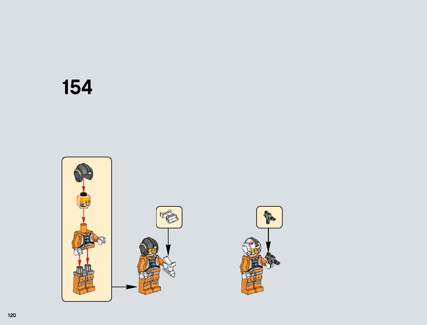 Snowspeeder 75144 レゴの商品情報 レゴの説明書・組立方法 120 page