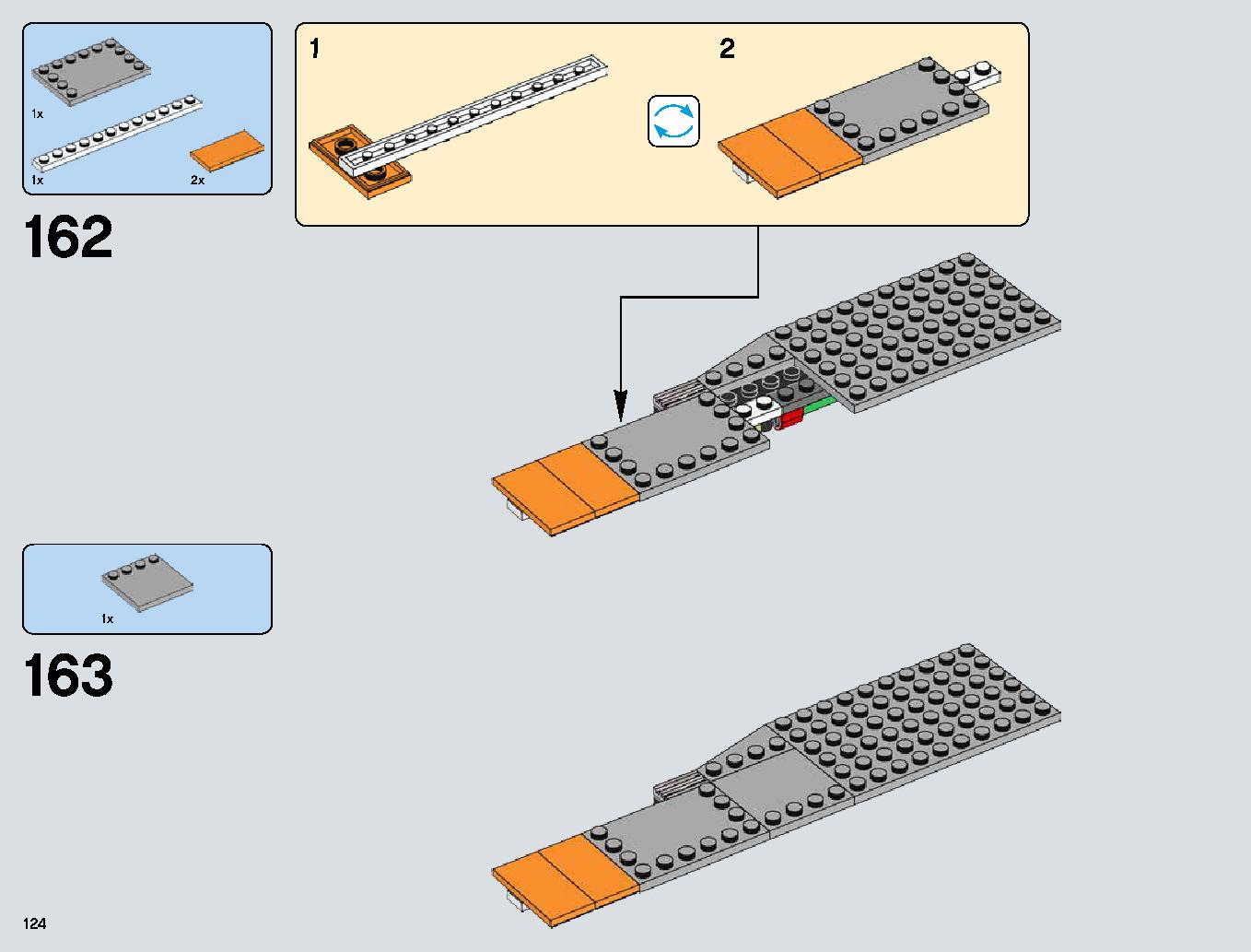 Snowspeeder 75144 レゴの商品情報 レゴの説明書・組立方法 124 page