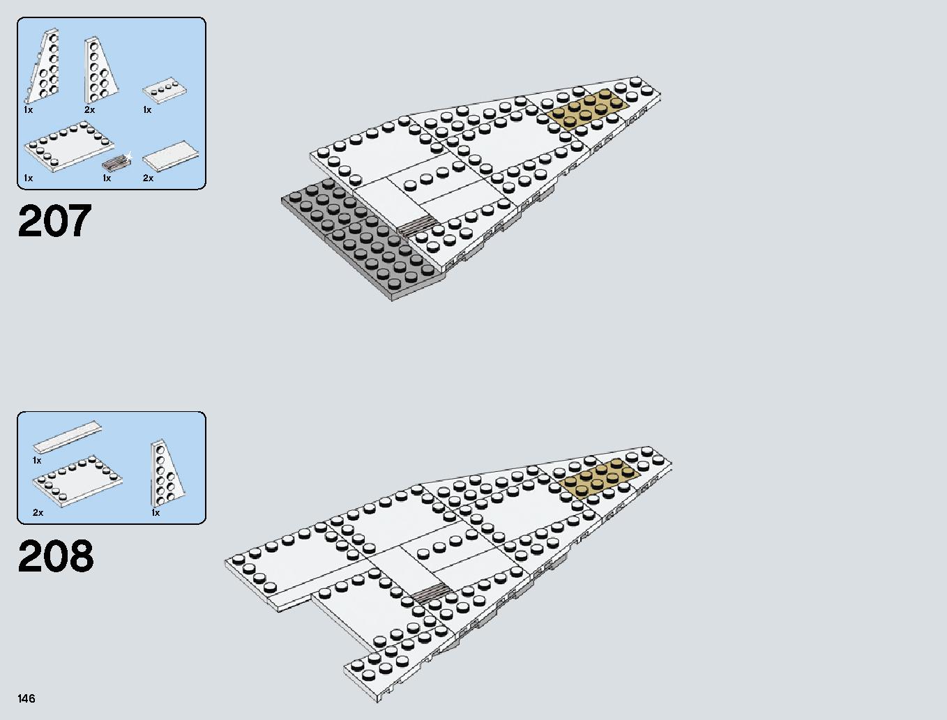 Snowspeeder 75144 レゴの商品情報 レゴの説明書・組立方法 146 page