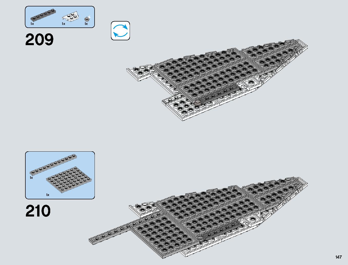Snowspeeder 75144 レゴの商品情報 レゴの説明書・組立方法 147 page
