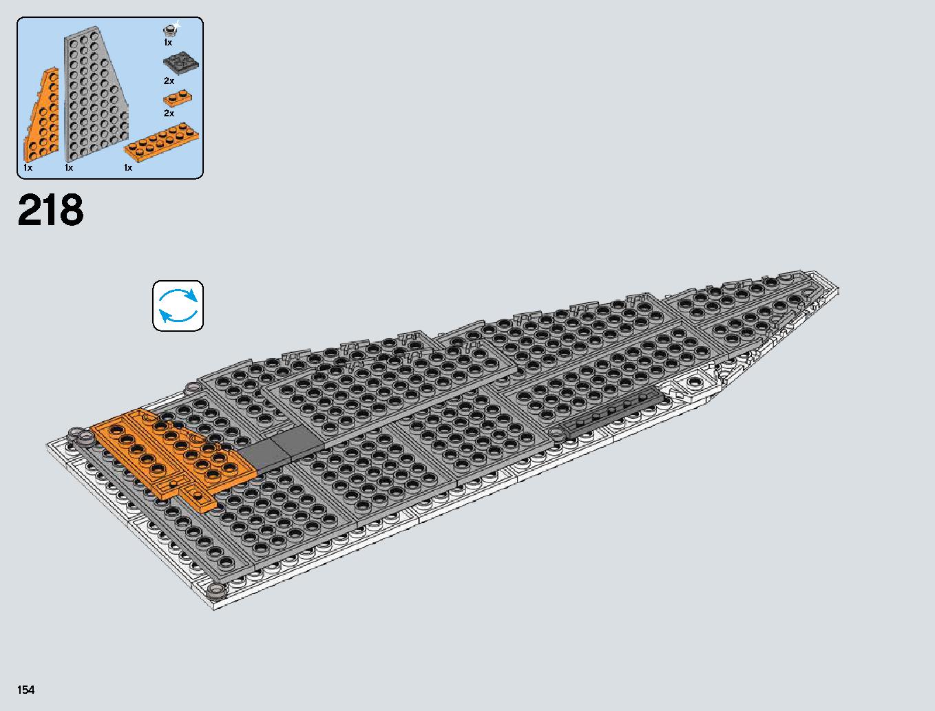 Snowspeeder 75144 LEGO information LEGO instructions 154 page