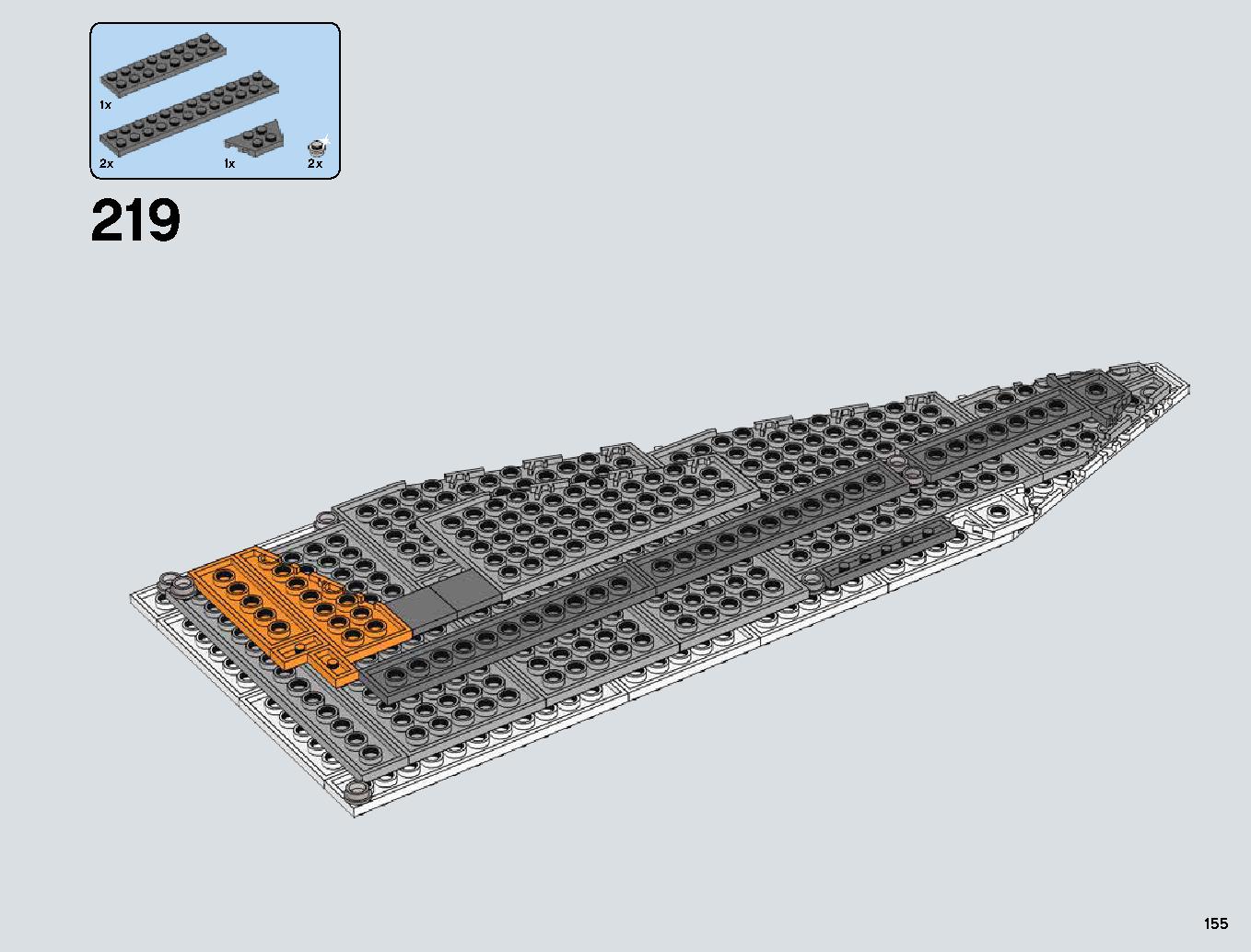 Snowspeeder 75144 レゴの商品情報 レゴの説明書・組立方法 155 page