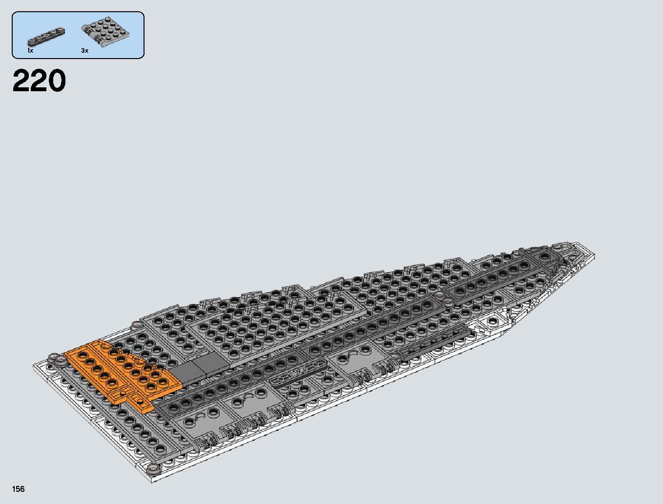 Snowspeeder 75144 LEGO information LEGO instructions 156 page