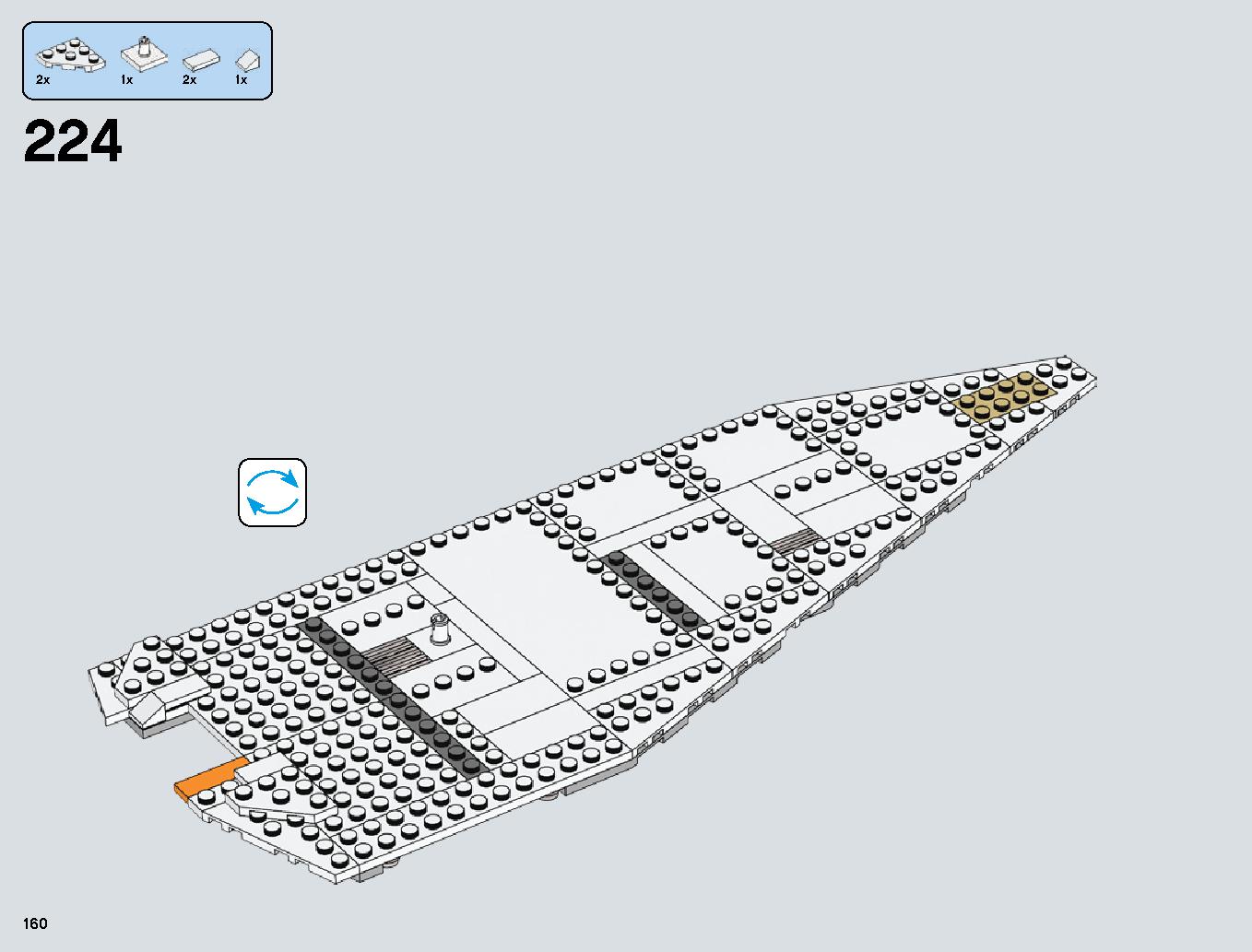 Snowspeeder 75144 レゴの商品情報 レゴの説明書・組立方法 160 page
