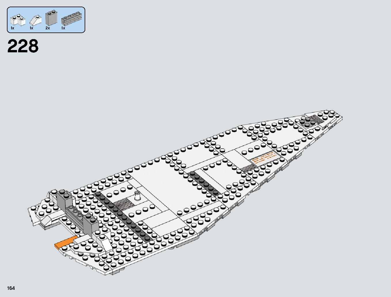 Snowspeeder 75144 レゴの商品情報 レゴの説明書・組立方法 164 page