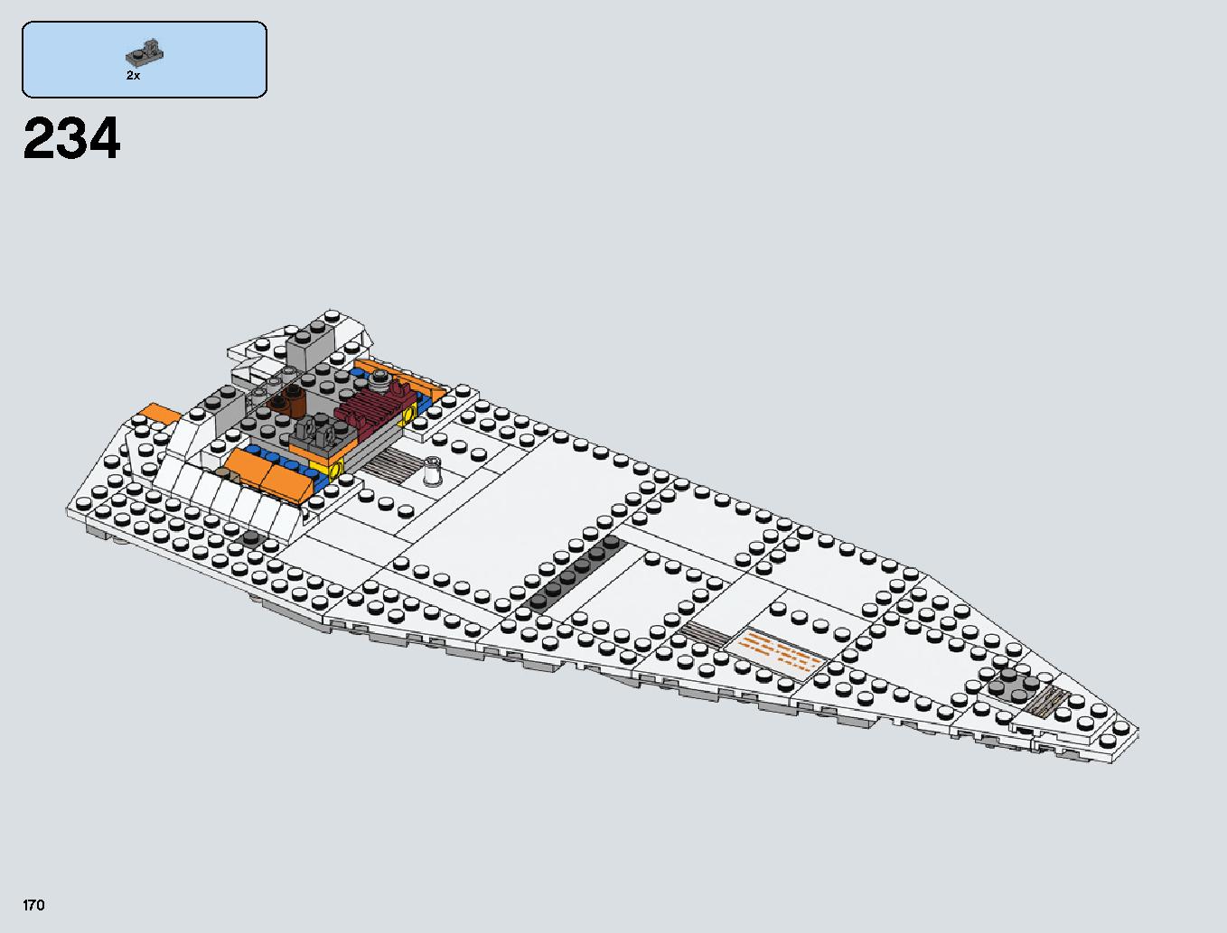 Snowspeeder 75144 レゴの商品情報 レゴの説明書・組立方法 170 page