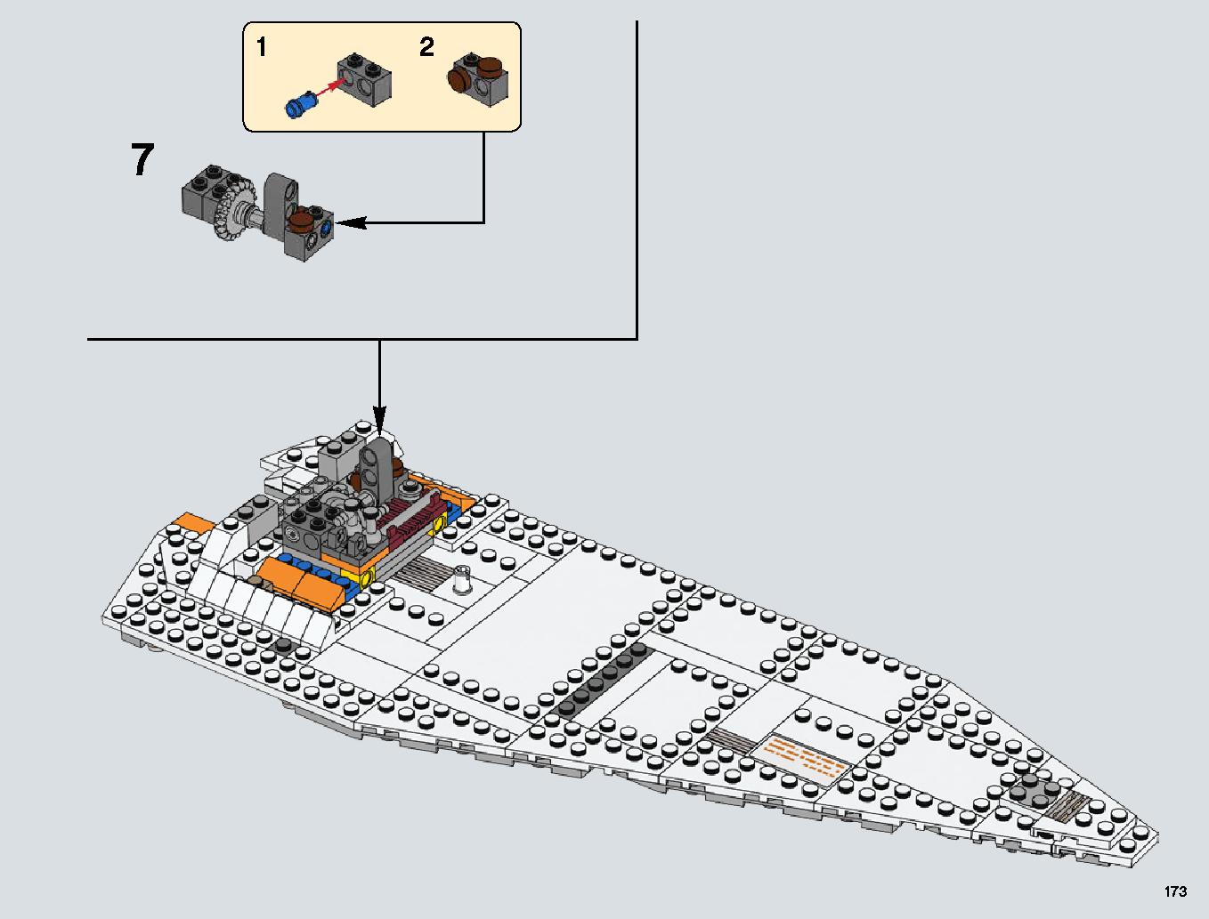 Snowspeeder 75144 レゴの商品情報 レゴの説明書・組立方法 173 page