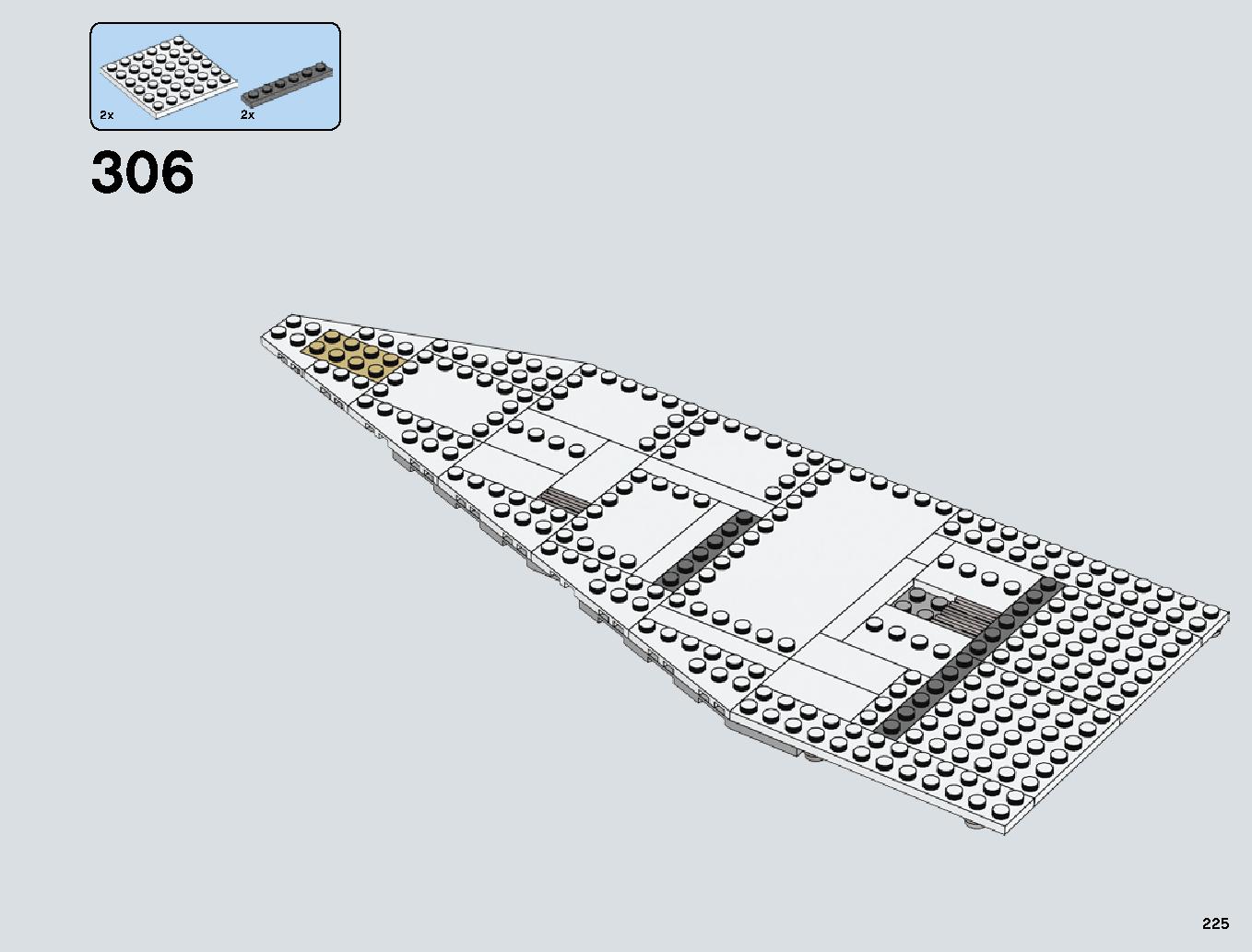 Snowspeeder 75144 レゴの商品情報 レゴの説明書・組立方法 225 page
