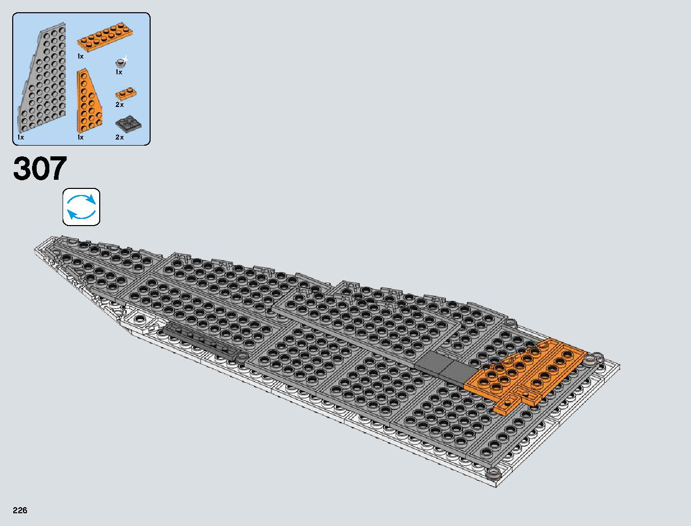 Snowspeeder 75144 LEGO information LEGO instructions 226 page