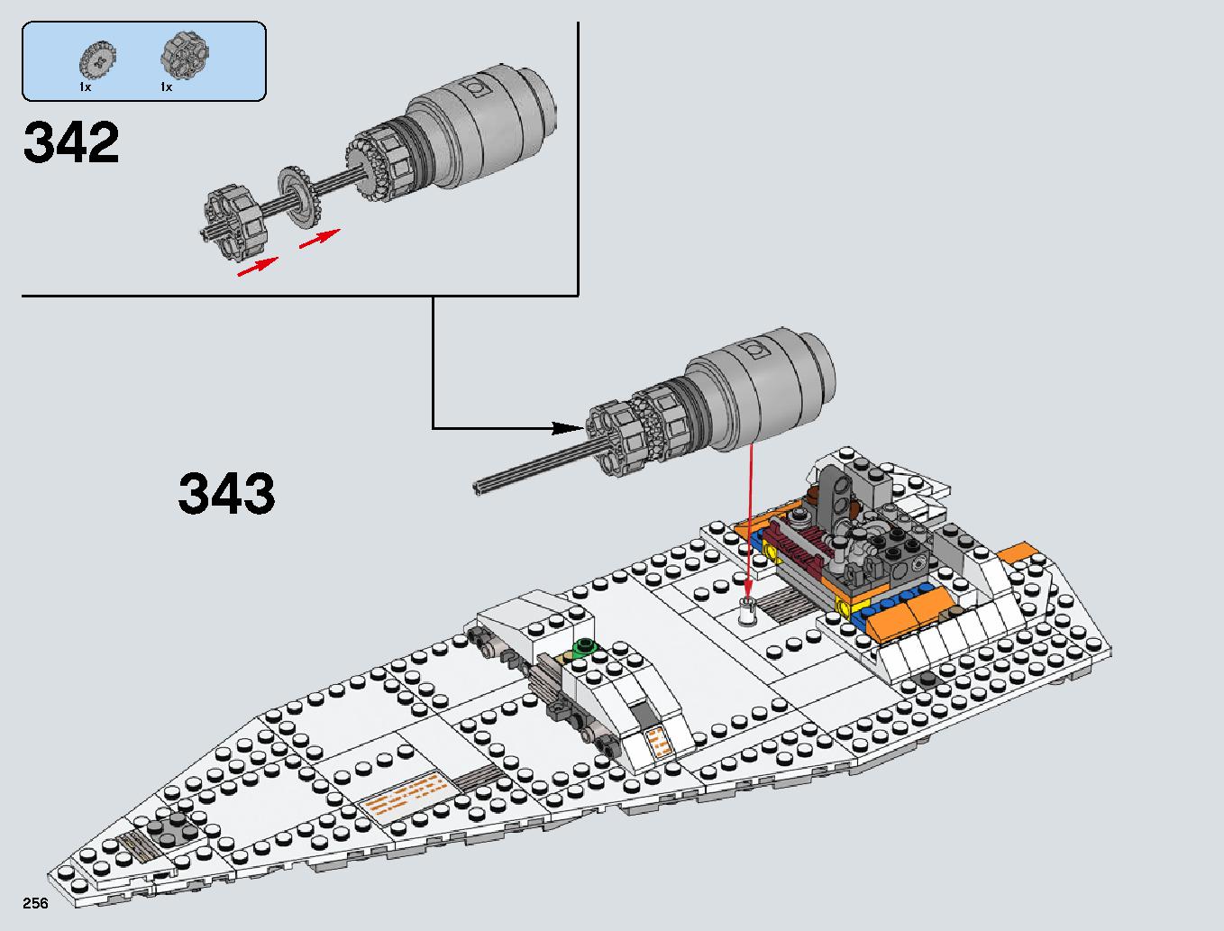 Snowspeeder 75144 レゴの商品情報 レゴの説明書・組立方法 256 page
