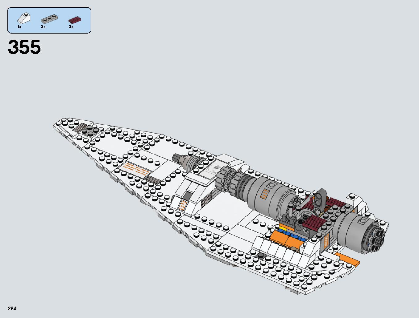 Snowspeeder 75144 レゴの商品情報 レゴの説明書・組立方法 264 page