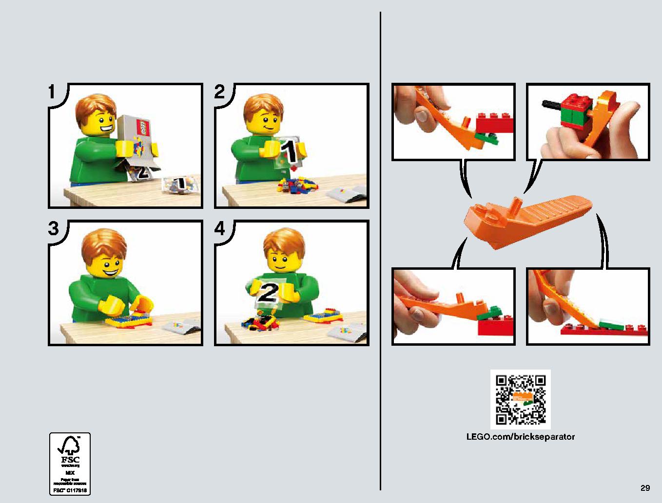 Snowspeeder 75144 LEGO information LEGO instructions 29 page