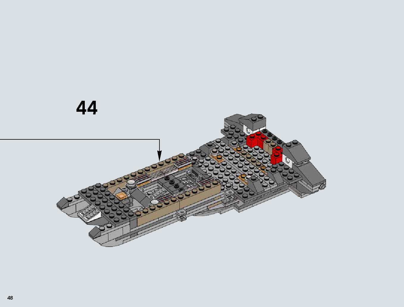 Snowspeeder 75144 レゴの商品情報 レゴの説明書・組立方法 48 page