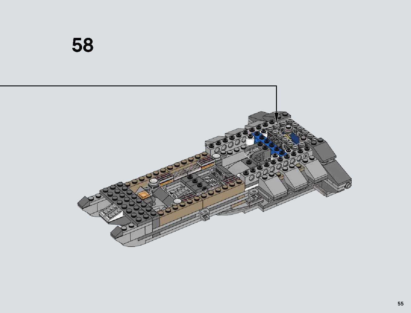 Snowspeeder 75144 レゴの商品情報 レゴの説明書・組立方法 55 page