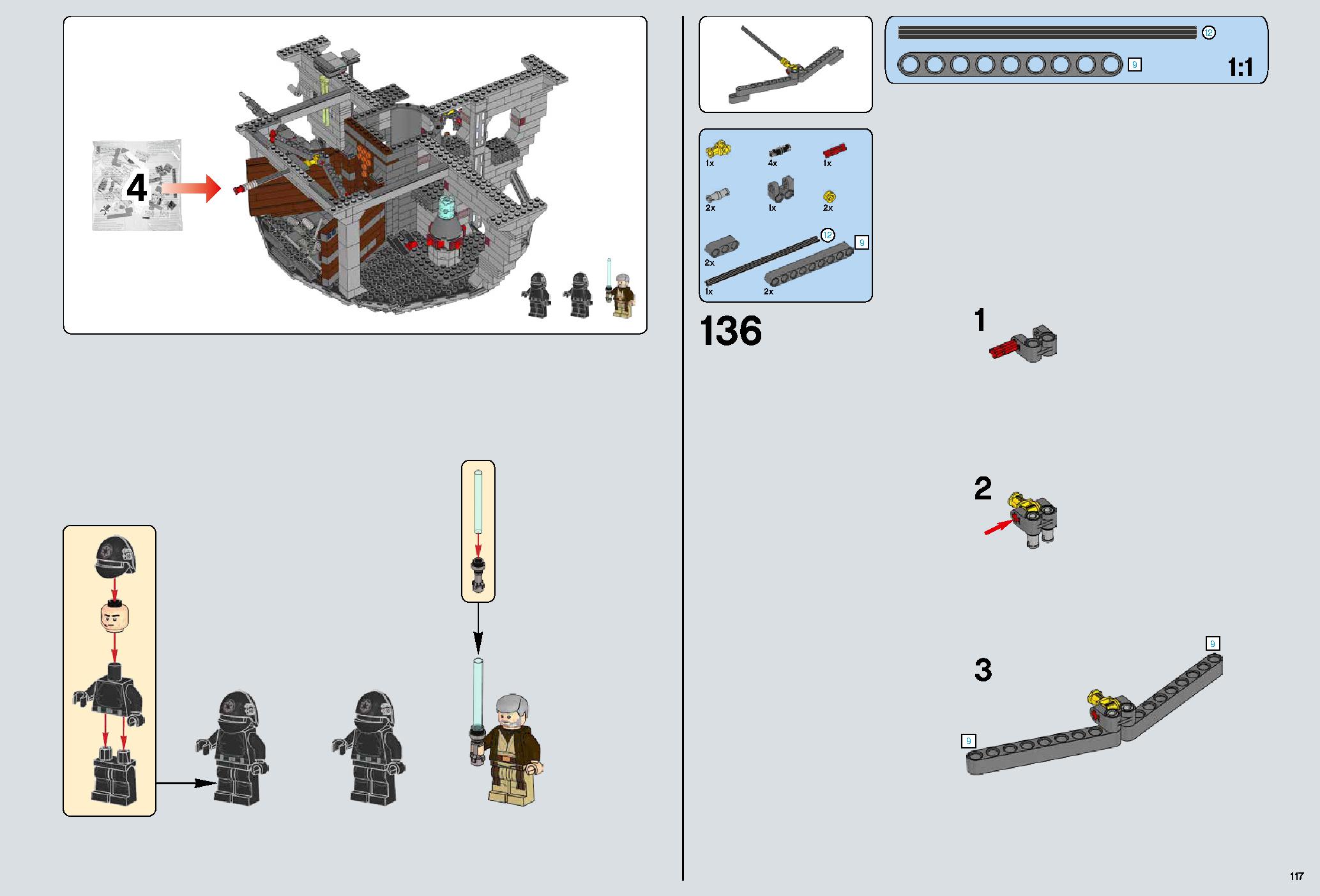 Death Star 75159 LEGO information LEGO instructions 117 page