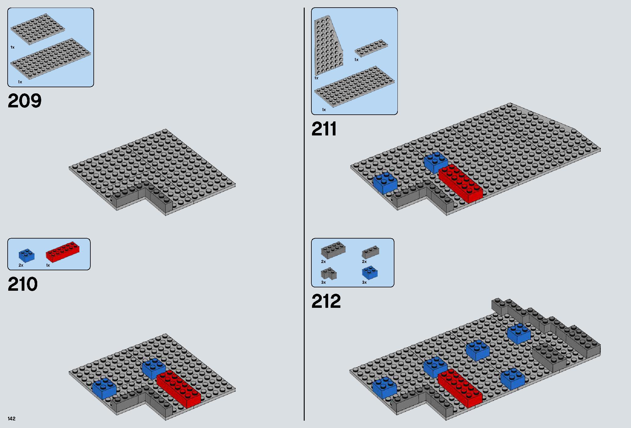 デス・スター 75159 レゴの商品情報 レゴの説明書・組立方法 142 page