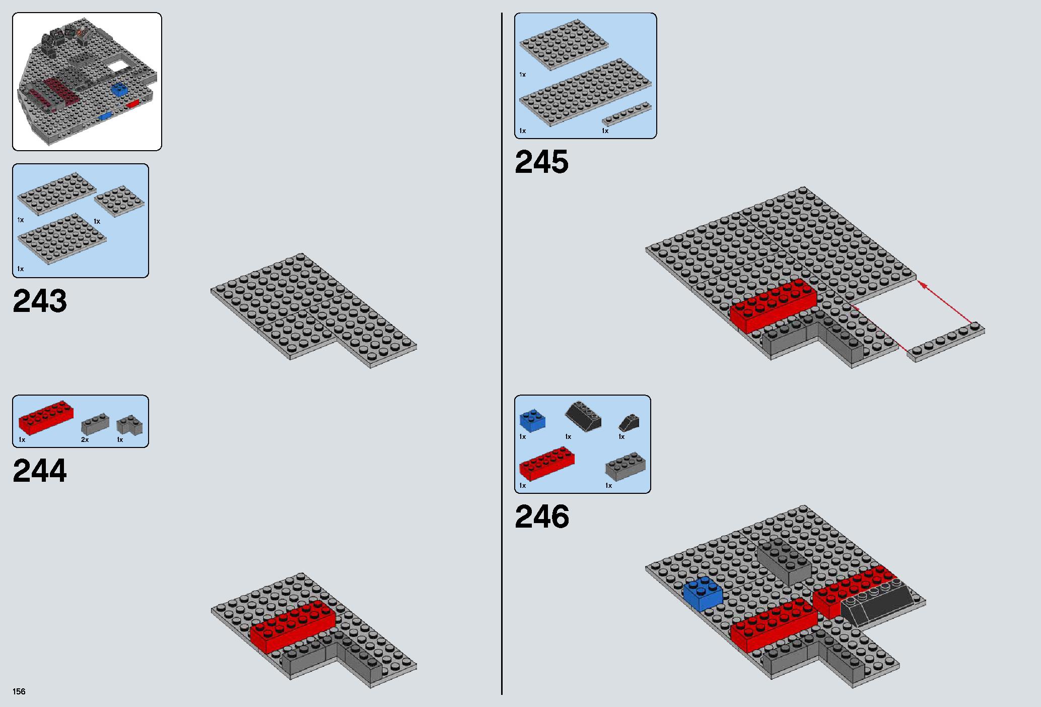デス・スター 75159 レゴの商品情報 レゴの説明書・組立方法 156 page