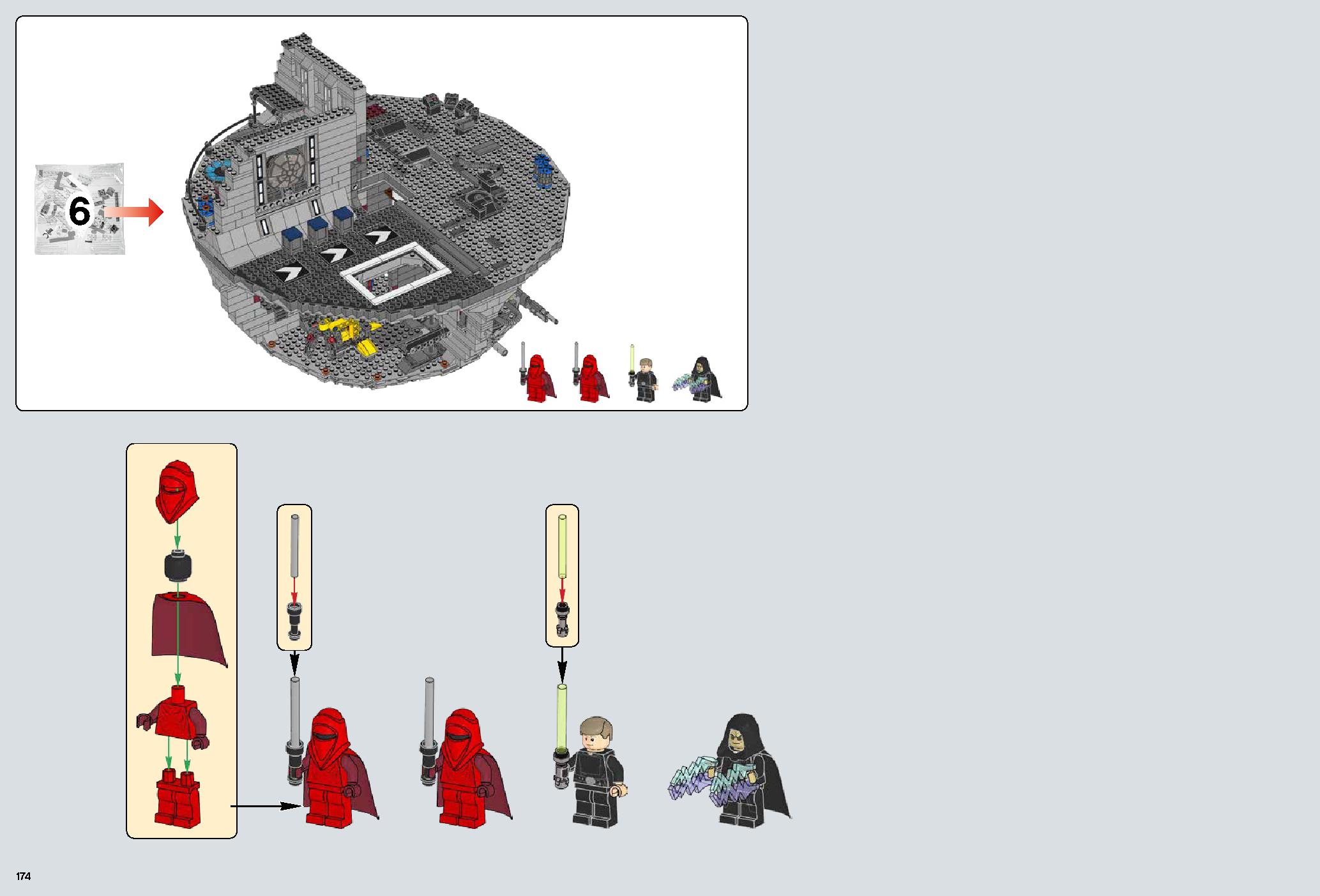 Death Star 75159 LEGO information LEGO instructions 174 page