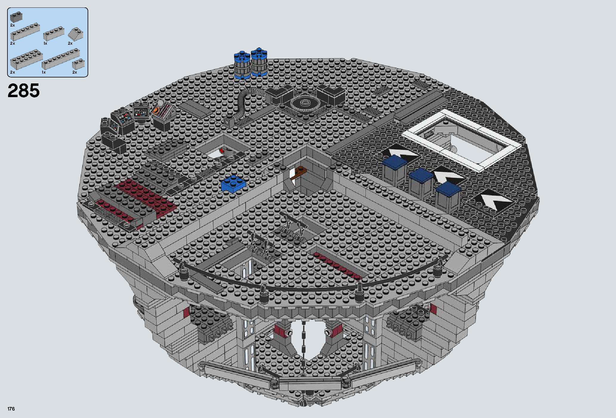 Death Star 75159 LEGO information LEGO instructions 176 page