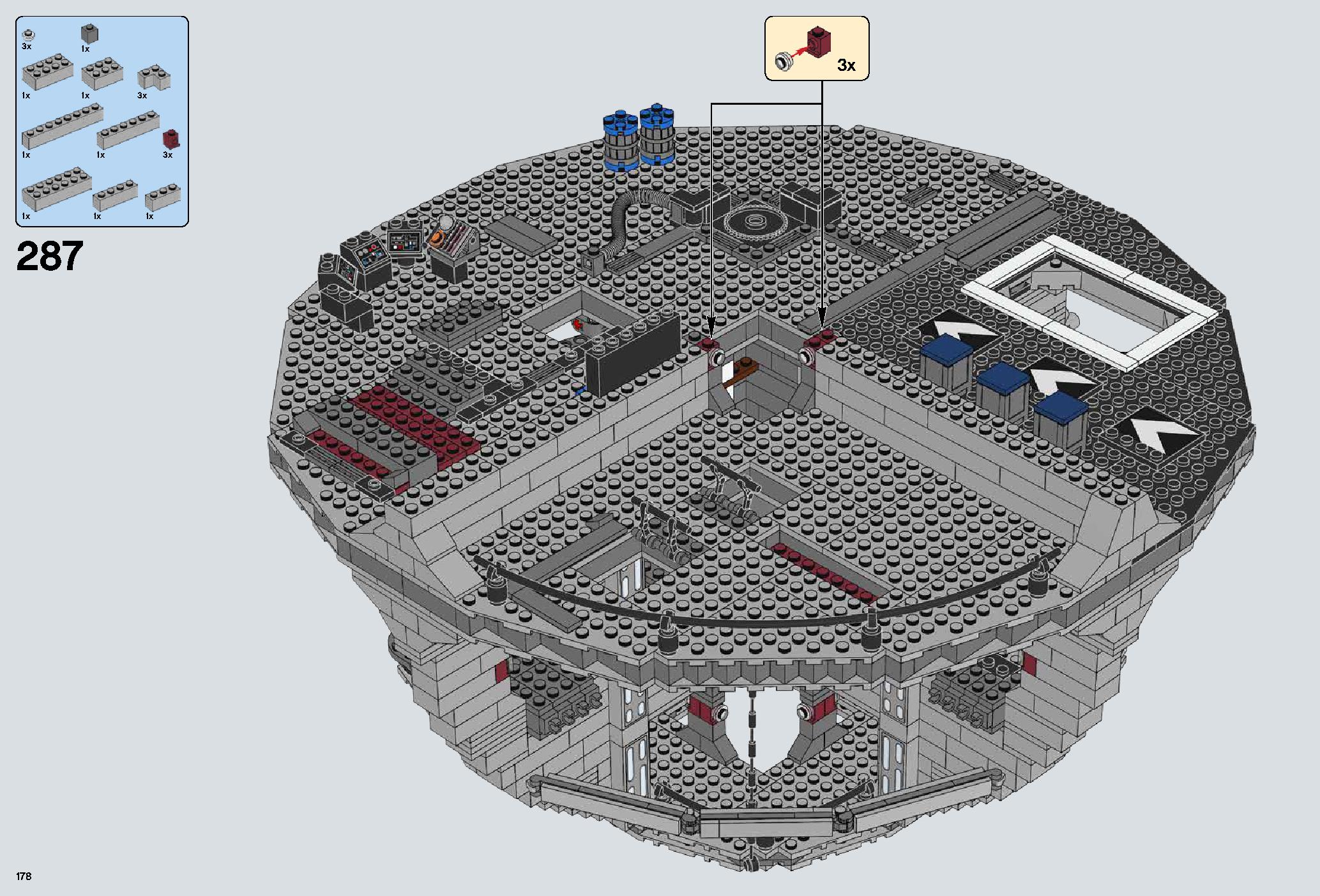 Death Star 75159 LEGO information LEGO instructions 178 page