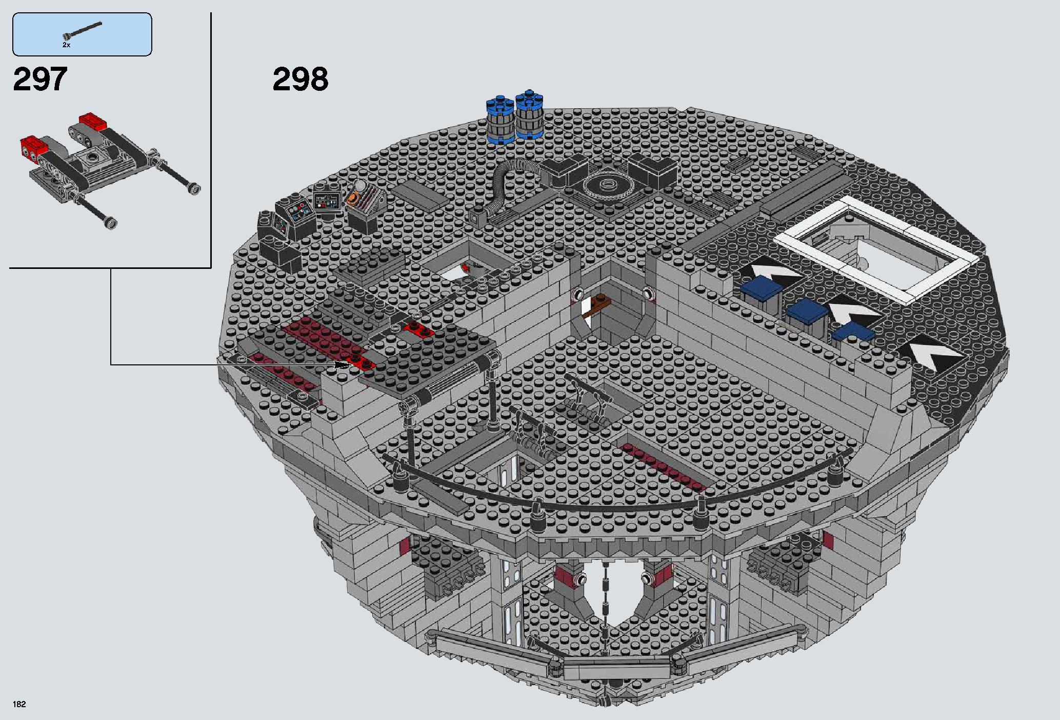 Death Star 75159 LEGO information LEGO instructions 182 page