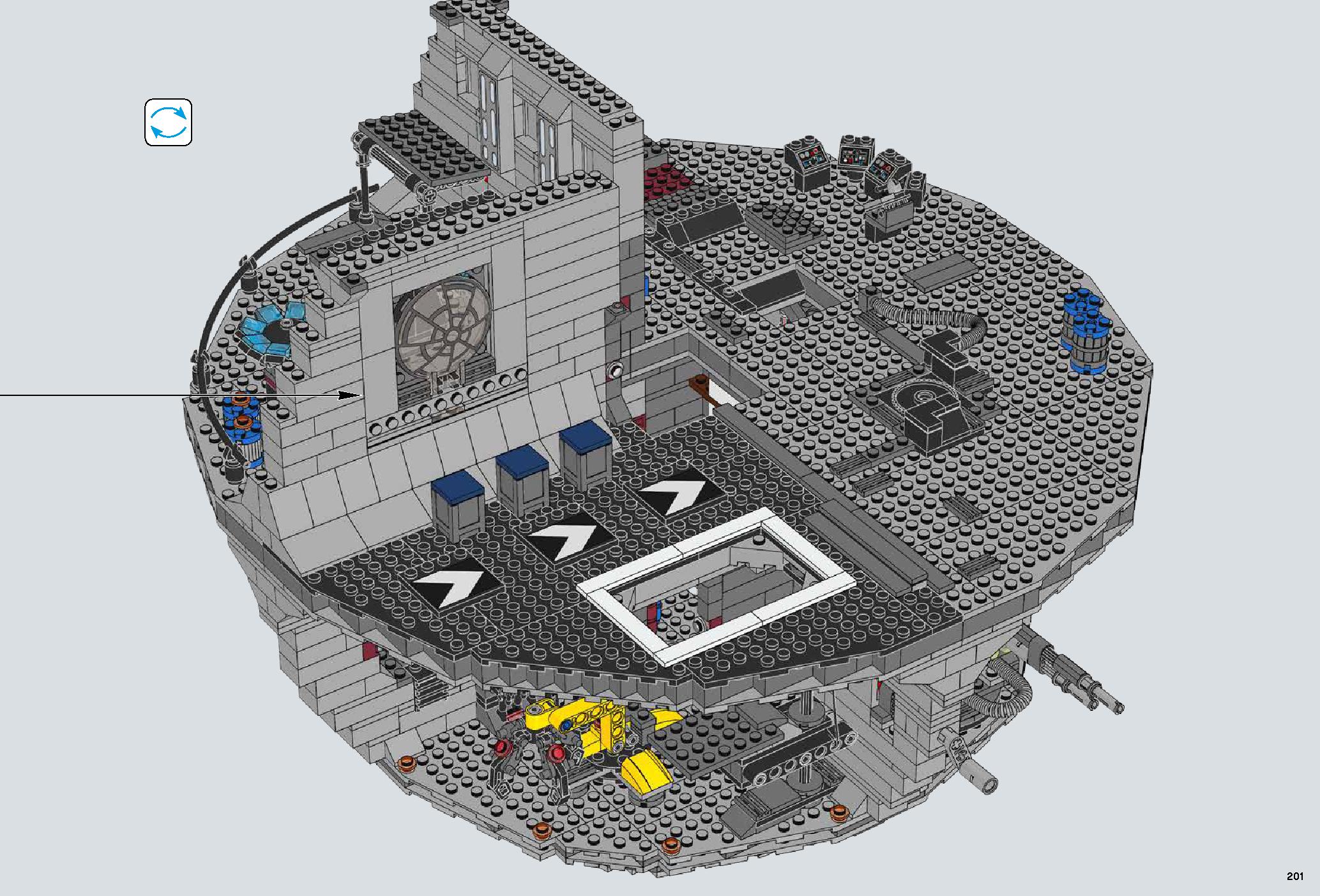 Death Star 75159 LEGO information LEGO instructions 201 page