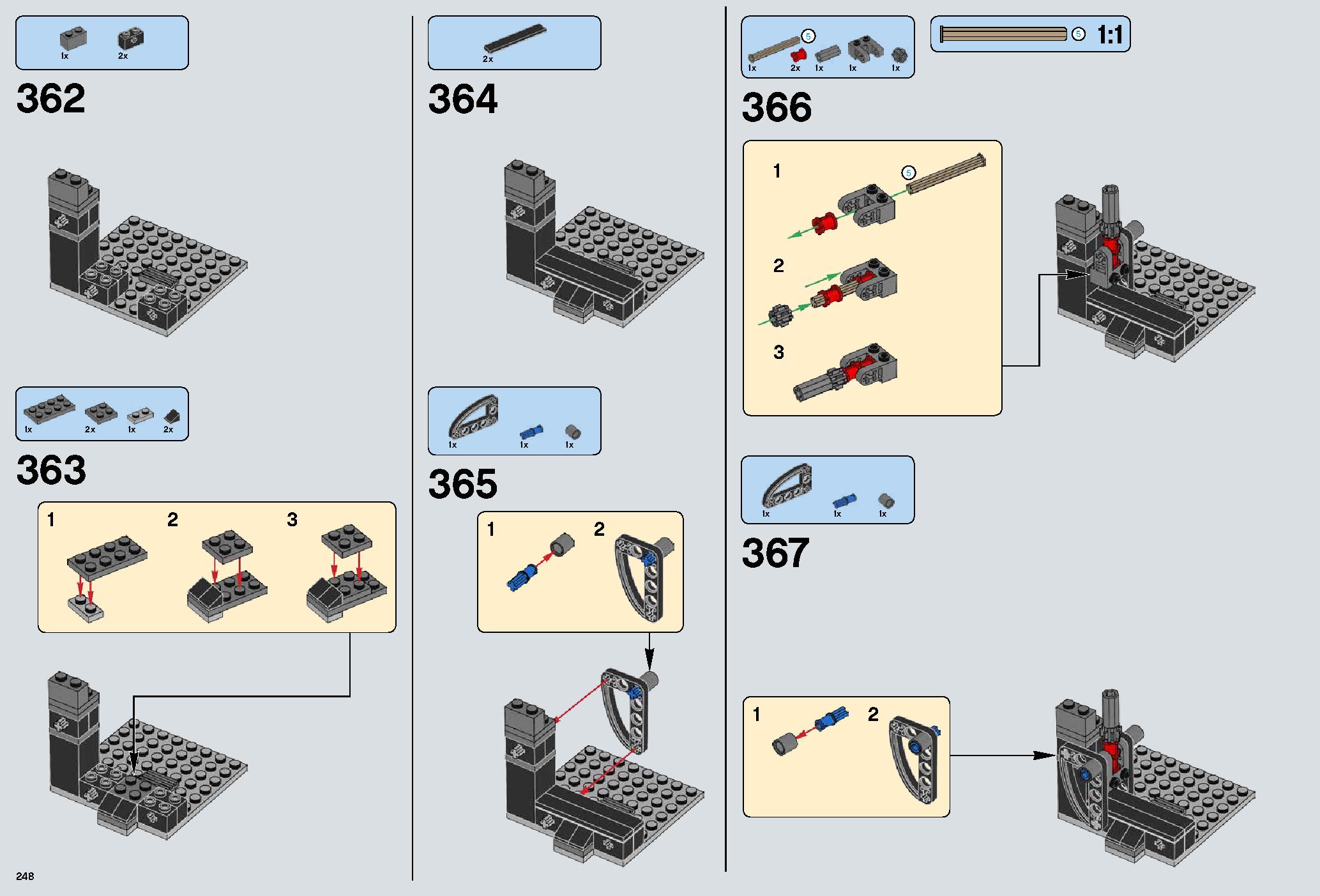 デス・スター 75159 レゴの商品情報 レゴの説明書・組立方法 248 page