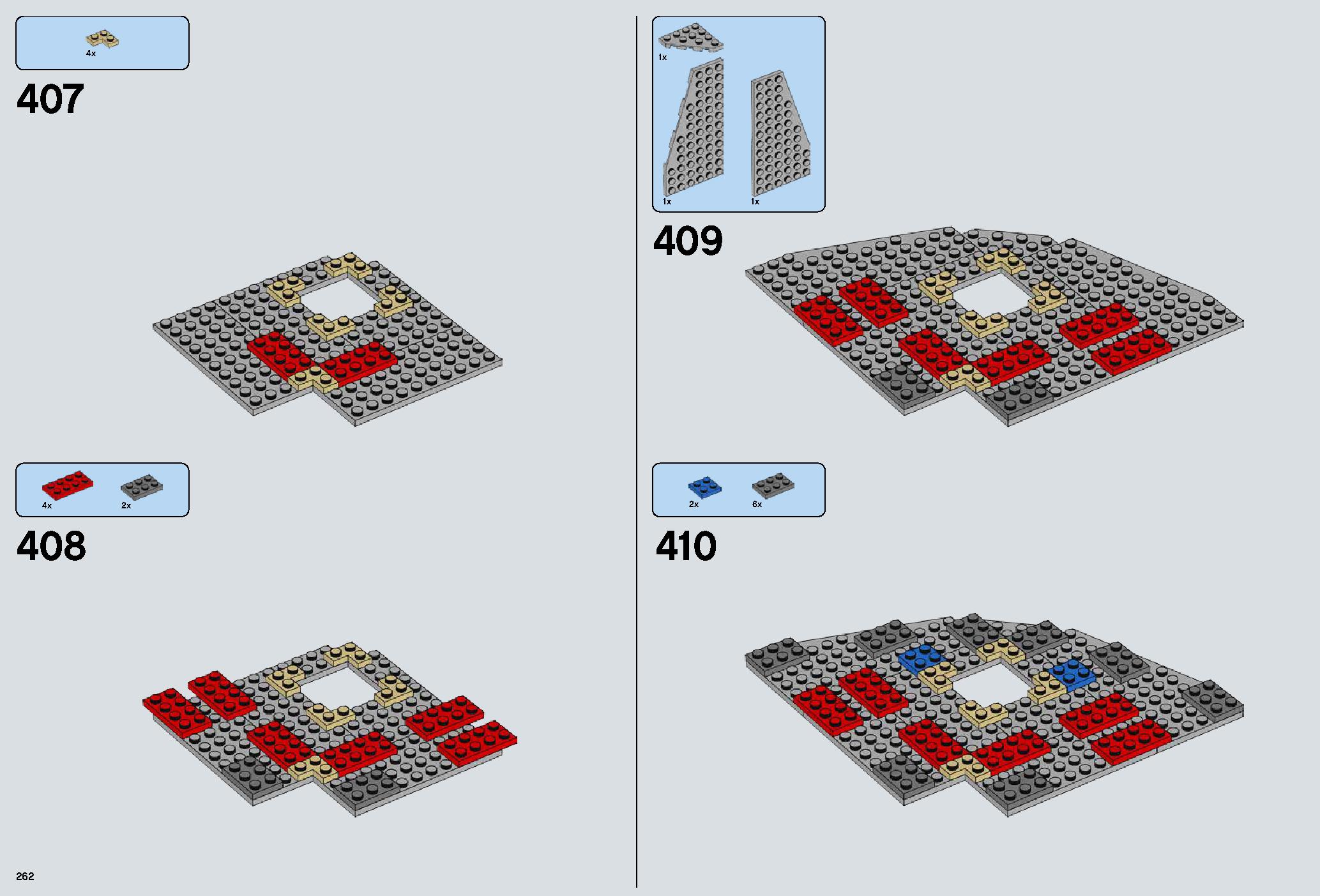 デス・スター 75159 レゴの商品情報 レゴの説明書・組立方法 262 page