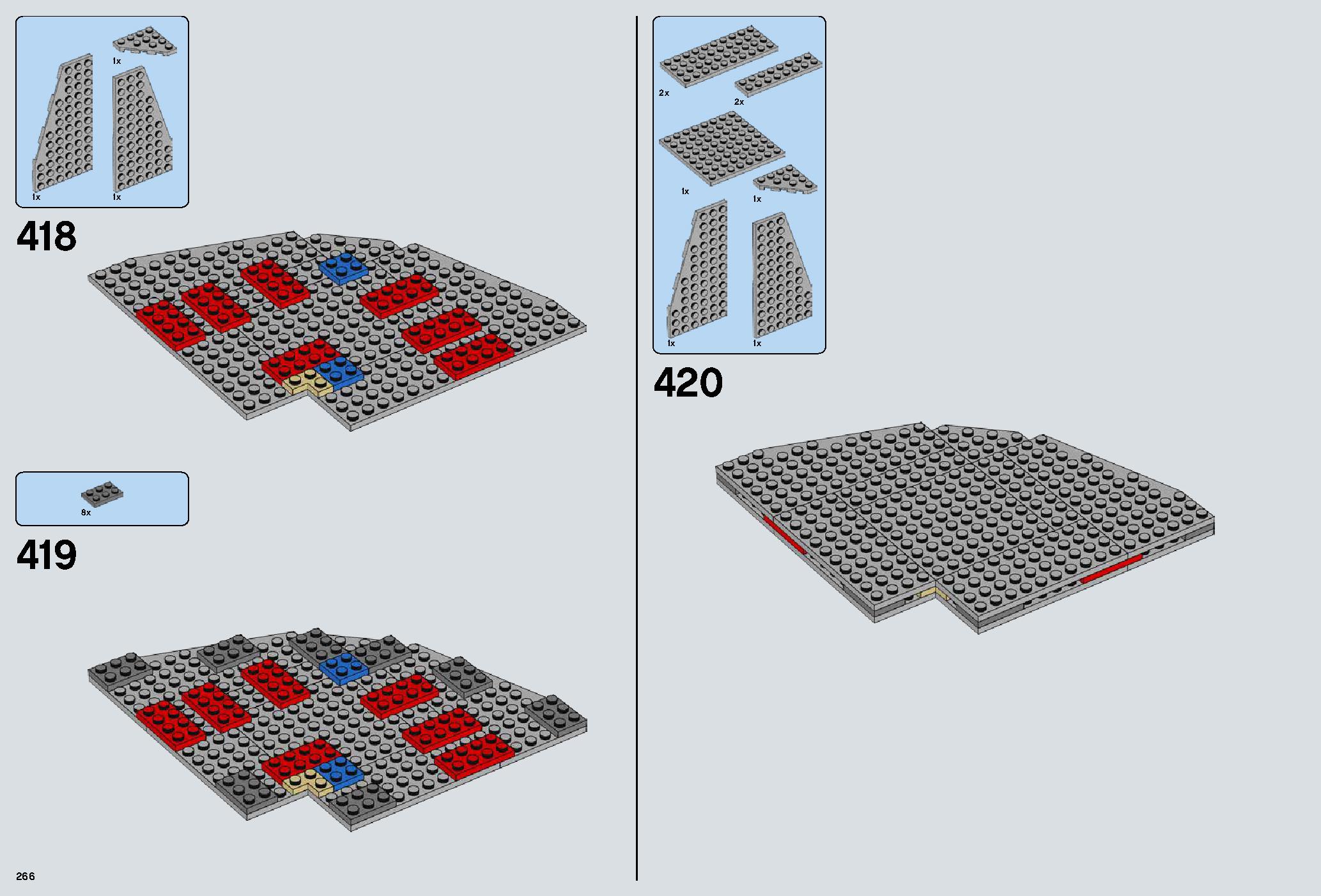 デス・スター 75159 レゴの商品情報 レゴの説明書・組立方法 266 page