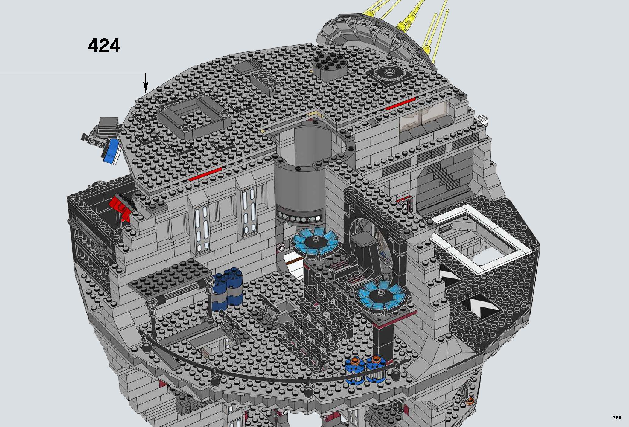 Death Star 75159 LEGO information LEGO instructions 269 page