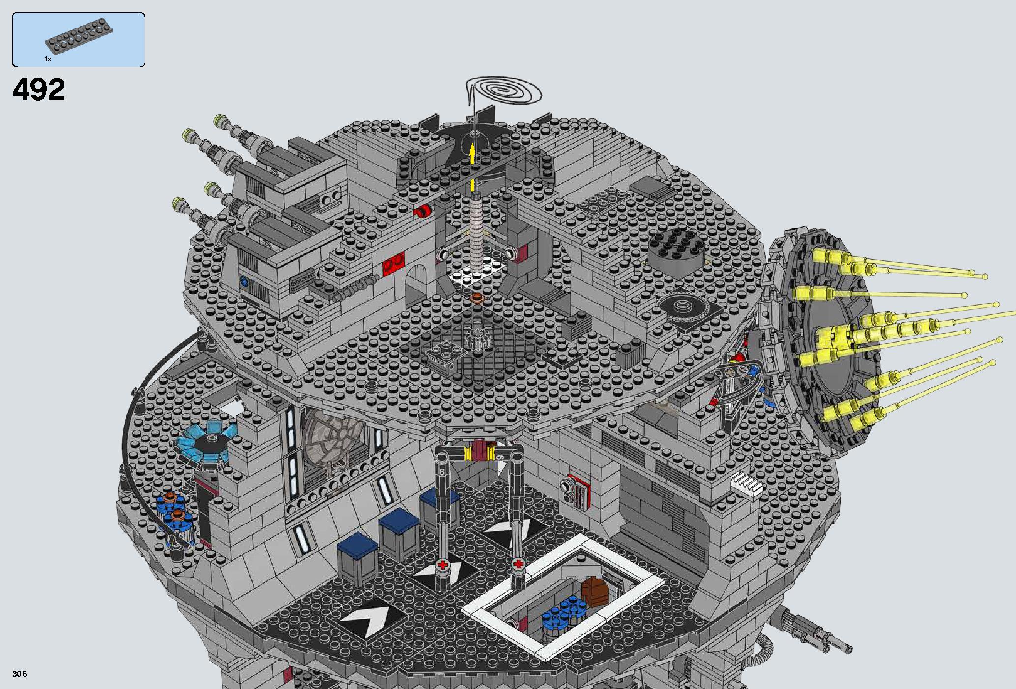 Death Star 75159 LEGO information LEGO instructions 306 page