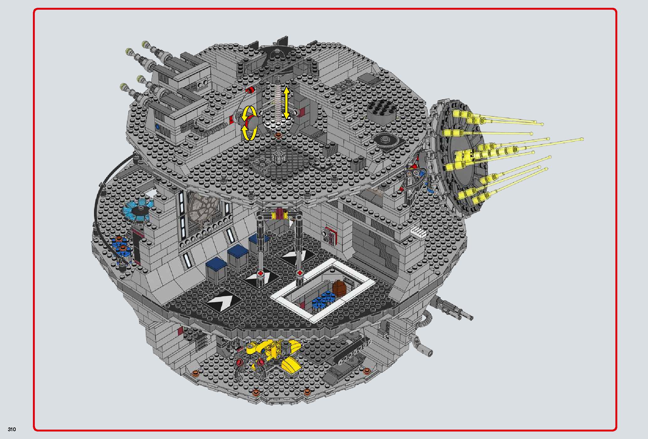 Death Star 75159 LEGO information LEGO instructions 310 page