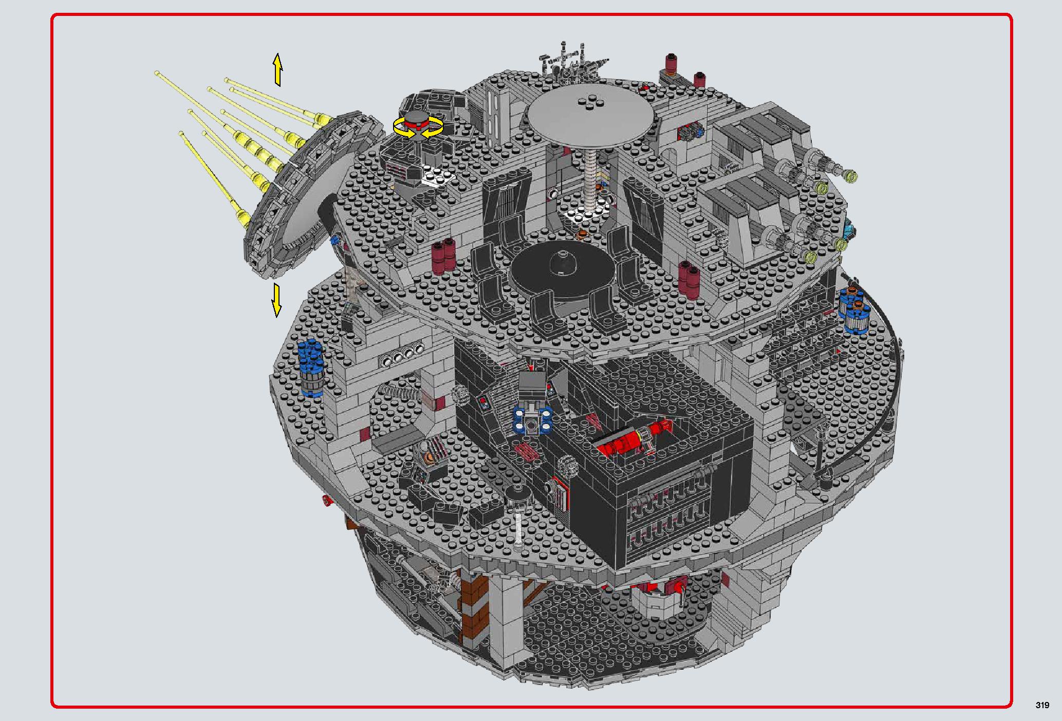 Death Star 75159 LEGO information LEGO instructions 319 page