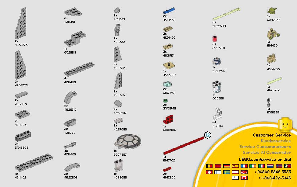 ヨーダのジェダイ・スターファイター 75168 レゴの商品情報 レゴの説明書・組立方法 67 page
